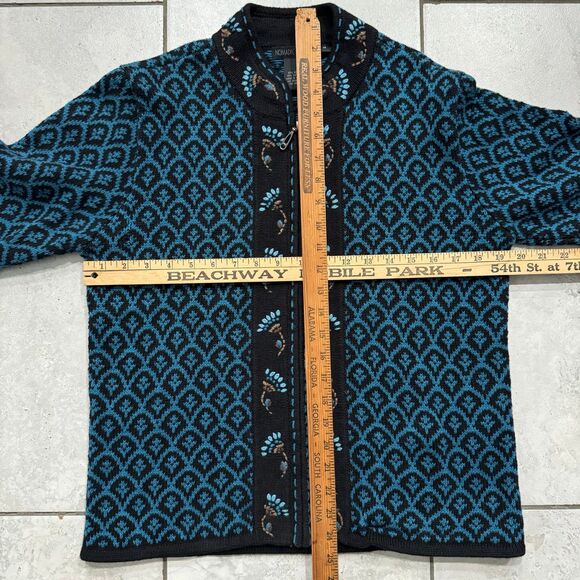 Vintage Nomadic Traders Full Zip Women’s Cardigan M - Picture 7 of 7